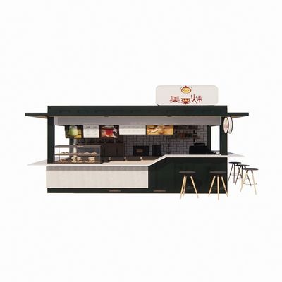 Contenedor de 20 pies Tiendas prefabricadas Tiendas Baño incluido y color personalizado para su espacio comercial