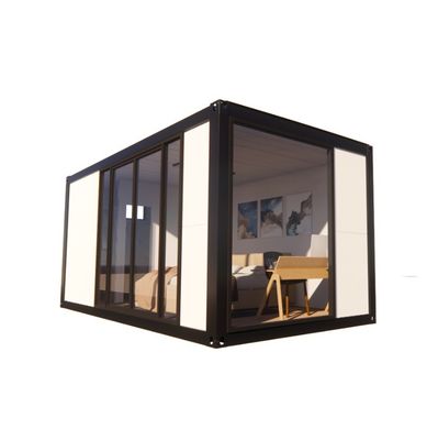 Alojamiento hotelero Casa prefabricada desmontable de 20 pies con acero galvanizado de 180 gramos y diseño personalizable