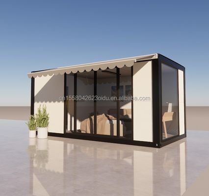 Alojamiento hotelero Casa prefabricada desmontable de 20 pies con acero galvanizado de 180 gramos y diseño personalizable