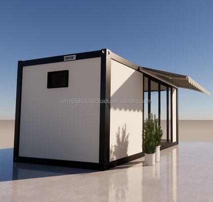 Alojamiento hotelero Casa prefabricada desmontable de 20 pies con acero galvanizado de 180 gramos y diseño personalizable