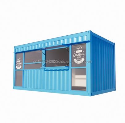 Diseño de casa de contenedores con tubos cuadrados de acero galvanizado