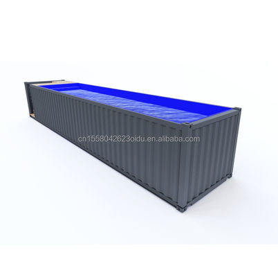 Piscina de estilo hogar al aire libre 20 pies Contenedor de envío Piscina con colores personalizados y ventanas de aleación de aluminio