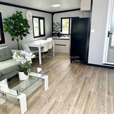 Moderno 40Ft 20Ft Prefab Granny Apartamento de construcción rápida 1 2 3 dormitorio Extensible Contenedor móvil hogar Prefabricado envío portátil