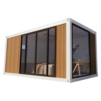 Casas de contenedores ecológicas para diseño de jardín moderno prefabricadas y asequibles