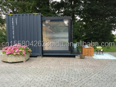 2 dormitorios Casa de contenedores expandible prefabricada de acero Modular Casa pequeña para exteriores en color personalizado y tamaño de 20 pies o 40 pies