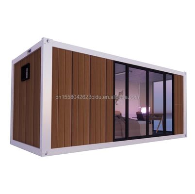 Casas de contenedores ecológicas para diseño de jardín moderno prefabricadas y asequibles