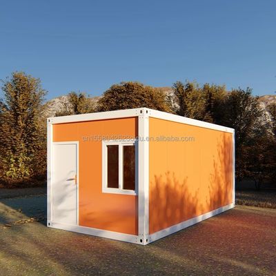Diseño moderno estilo 20 pies Prefabricado Contenedor de envío Casa para Hotel Proveedor de soluciones de alojamiento