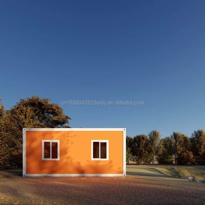 Diseño moderno estilo 20 pies Prefabricado Contenedor de envío Casa para Hotel Proveedor de soluciones de alojamiento
