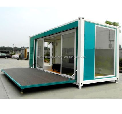 Villa prefabricada de madera 2 3 4 5 dormitorio diseño de color personalizado 20ft 40ft impermeable Prefab Casa de contenedores expandible