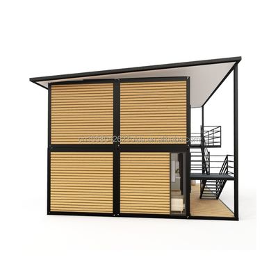 Casas de ocio de madera prefabricadas para vacaciones familiares en el campo