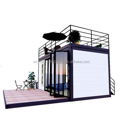 Casas de contenedores de lujo Apartamentos prefabricados modernos Villas y cabañas de madera
