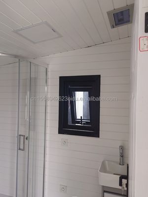Modern Outdoor Living 20ft 40ft Prefabricado casas móviles de acero expandible panel de sándwich contenedor con color personalizado