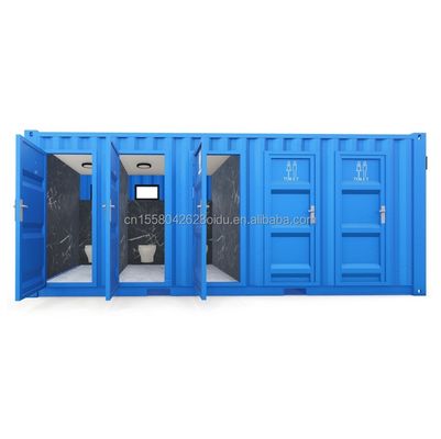 Color personalizado Prefab Mobile Toilet de baño portátil para unidades de la casa de contenedores al aire libre de Direct Modular Moderno