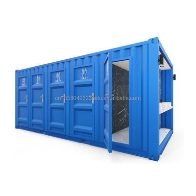 Color personalizado Prefab Mobile Toilet de baño portátil para unidades de la casa de contenedores al aire libre de Direct Modular Moderno