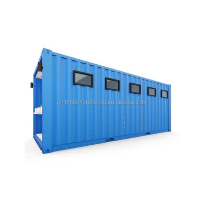 Color personalizado Prefab Mobile Toilet de baño portátil para unidades de la casa de contenedores al aire libre de Direct Modular Moderno