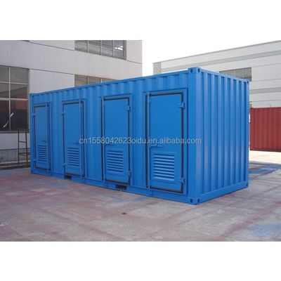Toilet para tienda o villa de aleación de aluminio Ventanas y diseño moderno de mediados de siglo