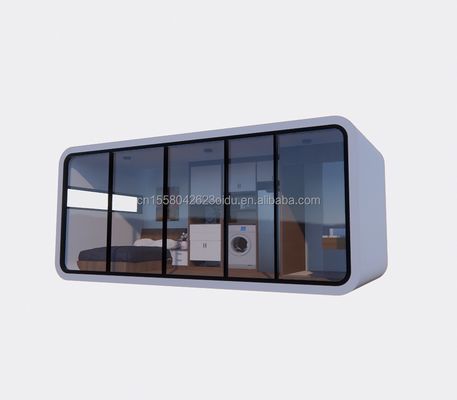Casa prefabricada moderna de 20 pies y 40 pies al aire libre Mini Pod Casa de café móvil de trabajo Apple Cabin-Popular Cabina prefabricada apartamento apartamento