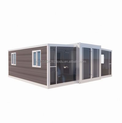 Modernos hogares móviles plegables prefabricados de 20 pies con modelos 3D / dibujos CAD