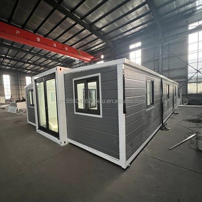 Modernos hogares móviles plegables prefabricados de 20 pies con modelos 3D / dibujos CAD