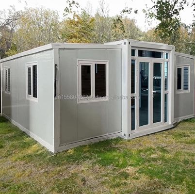 Modernos hogares móviles plegables prefabricados de 20 pies con modelos 3D / dibujos CAD