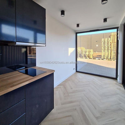 Actualice su hogar con un hogar de contenedores de envío personalizado de 20 pies o 40 pies con una habitación, una cocina y un baño