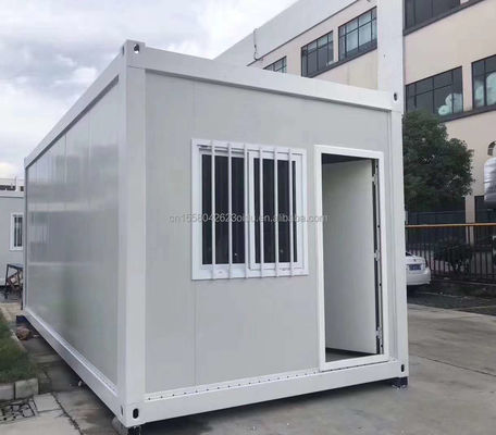 Embalaje familiar portátil de 20 pies o 40 pies de lujo Contenedor prefabricado con ventanas de aleación de aluminio