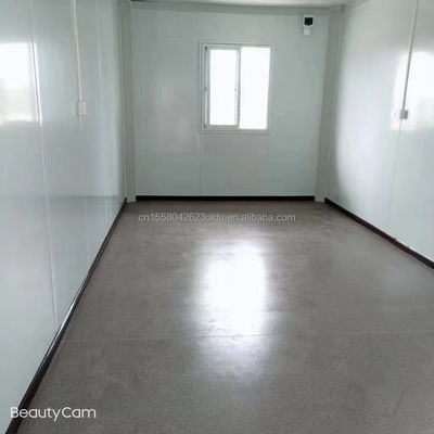 Embalaje familiar portátil de 20 pies o 40 pies de lujo Contenedor prefabricado con ventanas de aleación de aluminio
