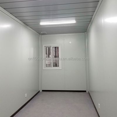 Embalaje familiar portátil de 20 pies o 40 pies de lujo Contenedor prefabricado con ventanas de aleación de aluminio