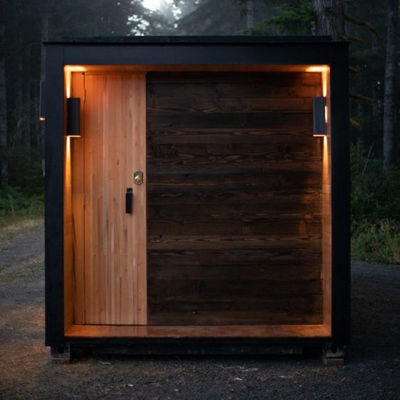 Contenedor de paquete plano Hotel Modular Pequeño transporte móvil Casas portátiles 2 dormitorios Contenedor de vida Restaurante Casas de contenedores