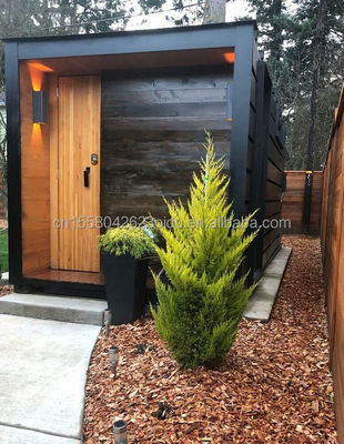 Contenedor de paquete plano Hotel Modular Pequeño transporte móvil Casas portátiles 2 dormitorios Contenedor de vida Restaurante Casas de contenedores
