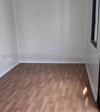 Hotel Casa de contenedores Embalaje plano para la construcción rápida de la familia Marco de acero galvanizado de flexión 180g Casa de madera de lujo