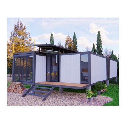 Cuadro de acero acero galvanizado doblado 180g 20ft 40ft granja hogar piso paquete contenedor dormitorio cocina sala de estar baño