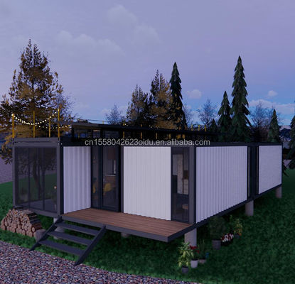 Cuadro de acero acero galvanizado doblado 180g 20ft 40ft granja hogar piso paquete contenedor dormitorio cocina sala de estar baño