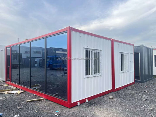 Clínica médica de color personalizado Contenedor de paquete plano para sala de aislamiento de aislamiento de venta de vidrio OEM blanco Tiempo exterior ROHS