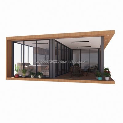Contenedor expandible para familia de tres Instalación rápida Casa móvil de lujo asequible
