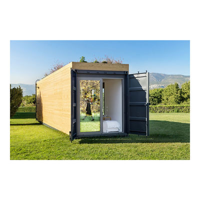 Casas galvanizadas de acero con marco de acero de 20 pies Casas expandibles Casas prefabricadas Casas de lujo Contenedor para estilo de diseño chino