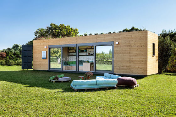 Casas galvanizadas de acero con marco de acero de 20 pies Casas expandibles Casas prefabricadas Casas de lujo Contenedor para estilo de diseño chino