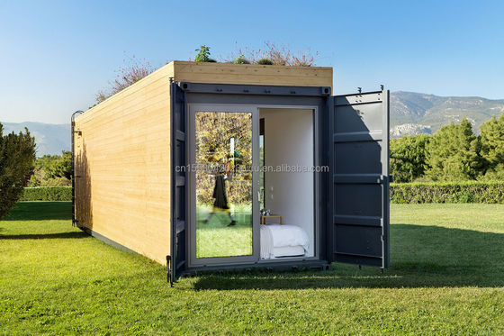 Casas galvanizadas de acero con marco de acero de 20 pies Casas expandibles Casas prefabricadas Casas de lujo Contenedor para estilo de diseño chino