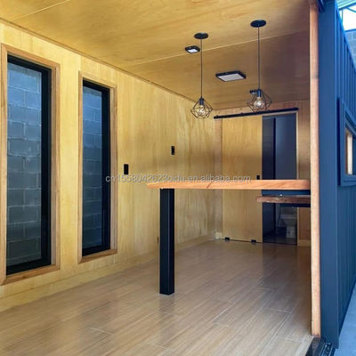 Estilo de diseño chino Contenedor plegable de 20 pies Casa para personalización personalizada y hotel