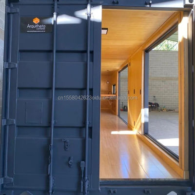 Estilo de diseño chino Contenedor plegable de 20 pies Casa para personalización personalizada y hotel