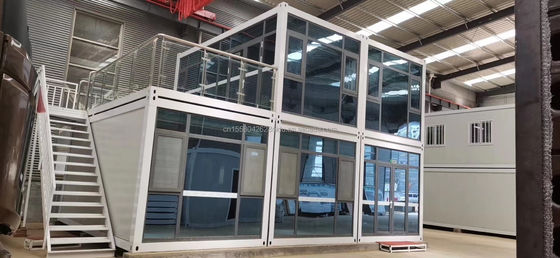 Moderno diseño 20ft Container Casa móvil para sitio de construcción temporal Solución de viviendas de trabajadores migrantes