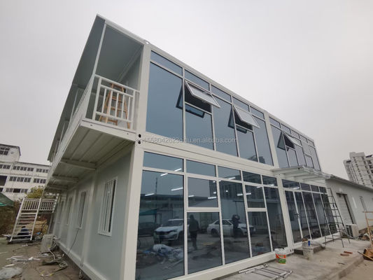 Moderno diseño 20ft Container Casa móvil para sitio de construcción temporal Solución de viviendas de trabajadores migrantes